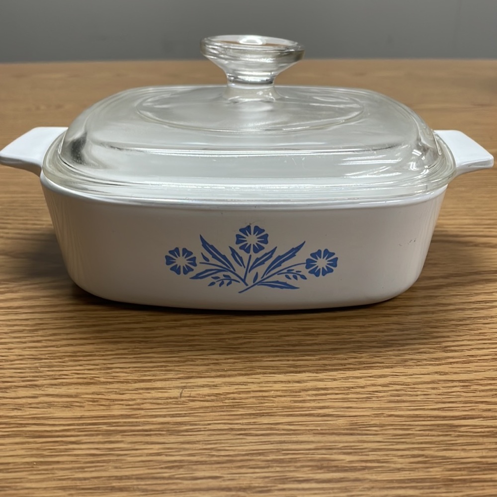 Corningware Cornflower 1 Quart Casserole Dish